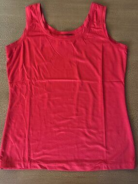 Red Tank Top - New Directions Size Small